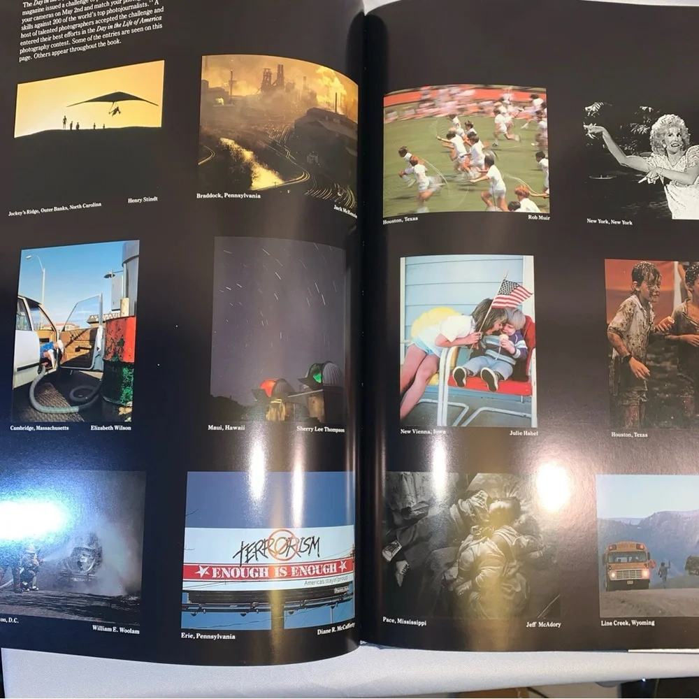 A Day in the Life of America Book 272 Pages Scrapbook of a Nation 200 photos